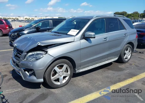 2014 Mercedes-Benz Ml 350 4Matic z USA, uszkodzony, nr VIN 4JGDA5HB0EA273597